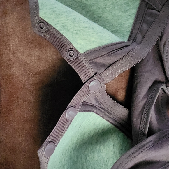 Cotton Lavender with Flowers Front Closure Bra 36C - Picture 8 of 11